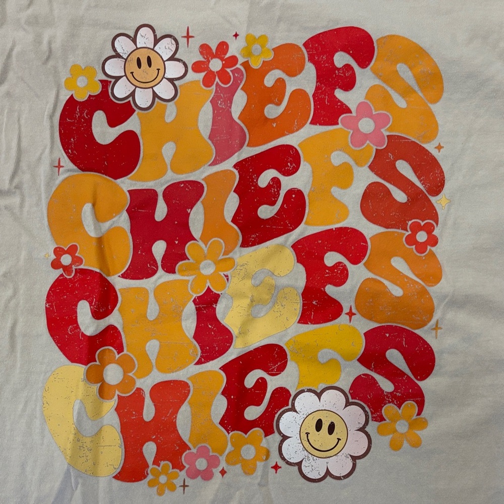 KC Chiefs Off White Comfort Colors Tee